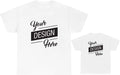 Personalised Custom Text/Image Front and Back Printed Unisex