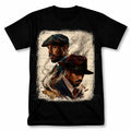 Smoke & Stack Graphic T Shirt Vintage Style Sinners Movie Tee Unisex