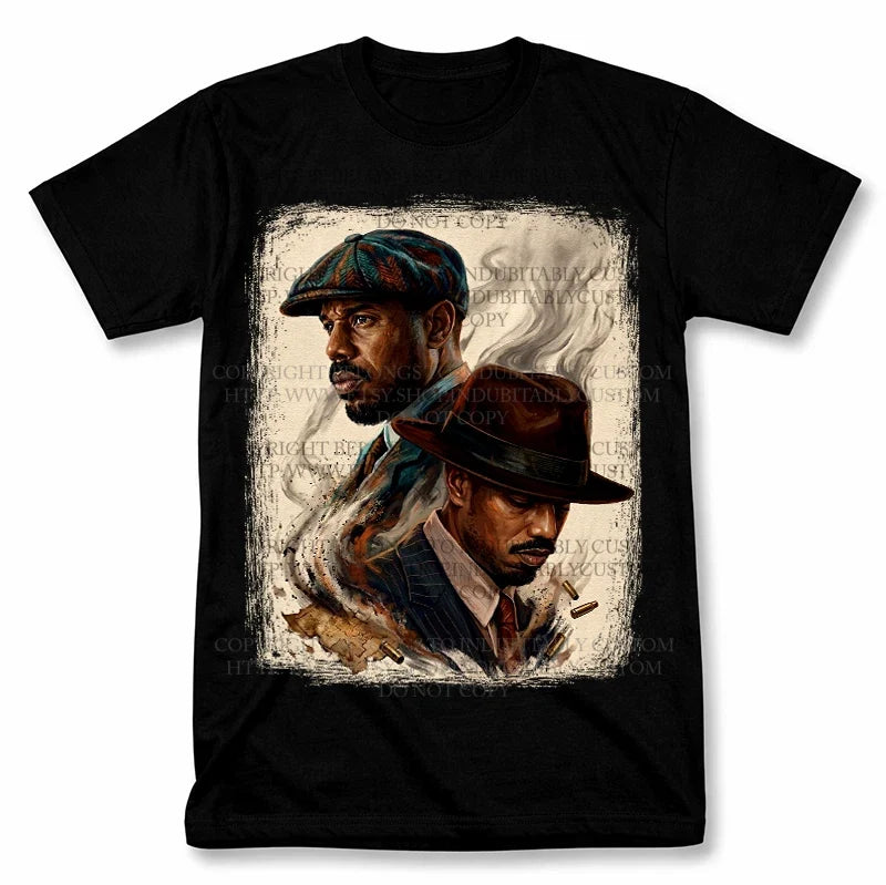 Smoke & Stack Graphic T Shirt Vintage Style Sinners Movie Tee Unisex