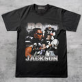 BO JACKSON UNISEX T SHIRT RAIDERS FOOTBALL TEE Unisex