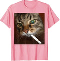 Cat Meme Cat Smoking Cigarette Unisex