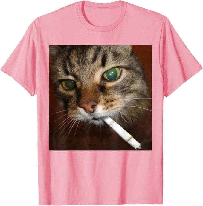 Cat Meme Cat Smoking Cigarette Unisex