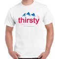 Thirsty for Attention Water Bottle Funny Spring Slogan Urban Retro T Shirt 165 Unisex