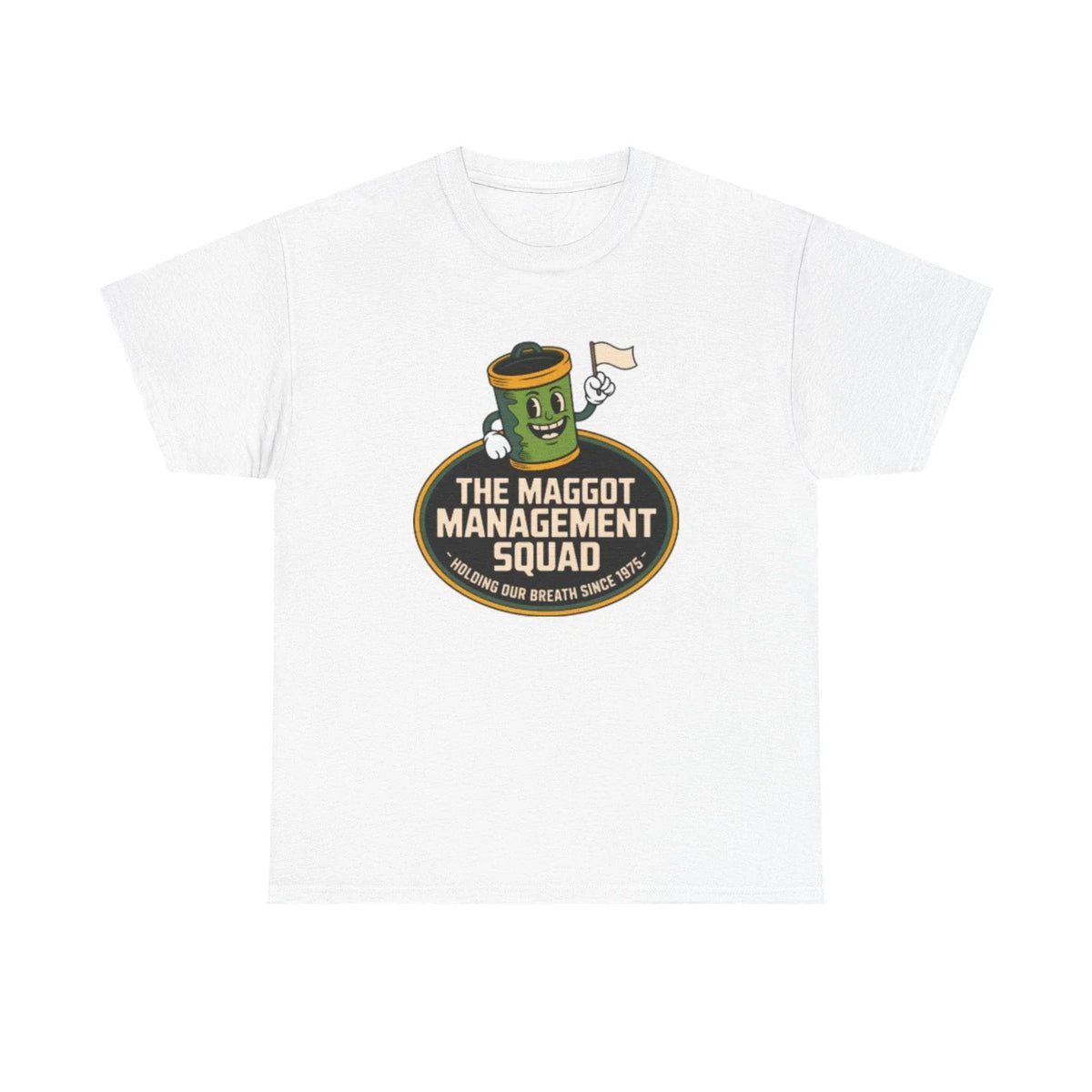 Vintage Garbage Man T Shirt Funny Sanitation Worker Trash Crew Retro 70s Humor Unisex