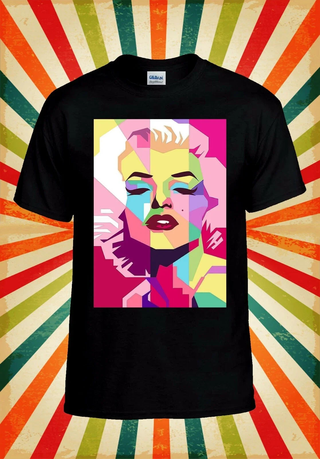 Marilyn Monroe Pop Singer Actress Men Women Vest Tank Top Unisex T Shirt 2276 Unisex