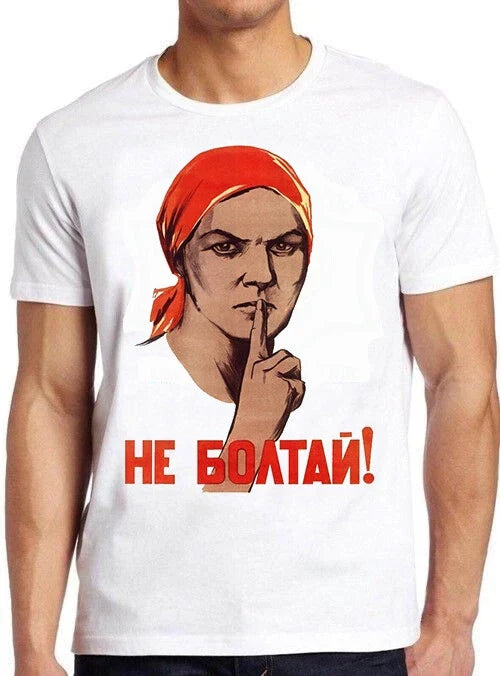 Ussr Russia Propaganda Lenin Retro Vintage Cool Gift Tee T Shirt M542 Unisex