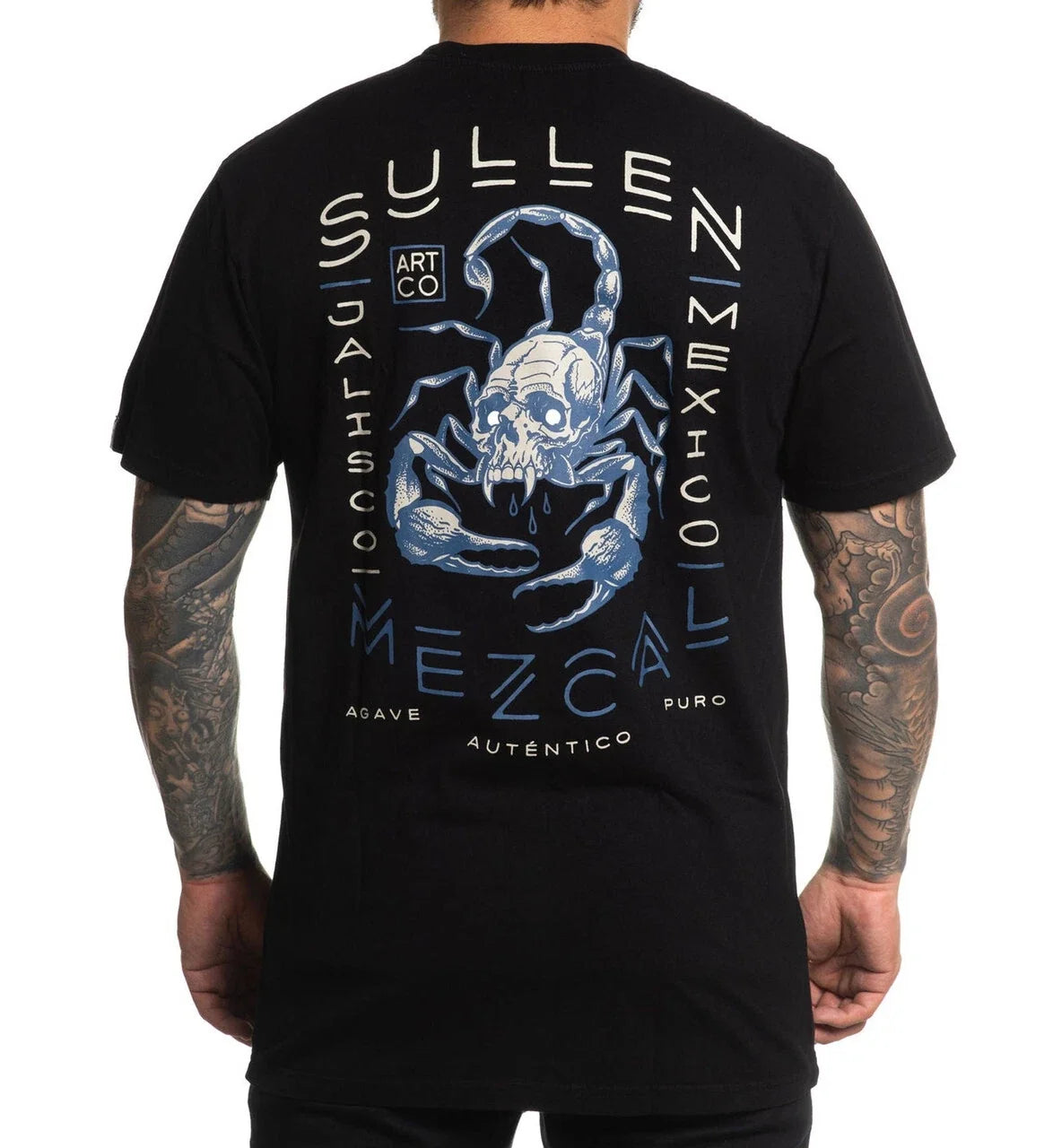 Sullen Punk Pin Up Street Americana Metal Tattoo Art Mens Premium Tee JALISCO Unisex