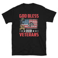 God Bless Our Veterans USA Military Soldiers Short-Sleeve Unisex Unisex