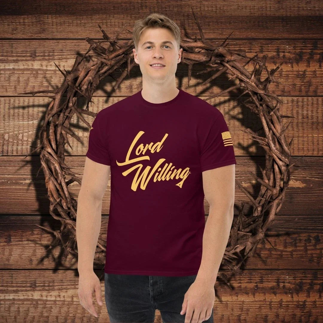 Lord Willing Unisex classic tee Unisex
