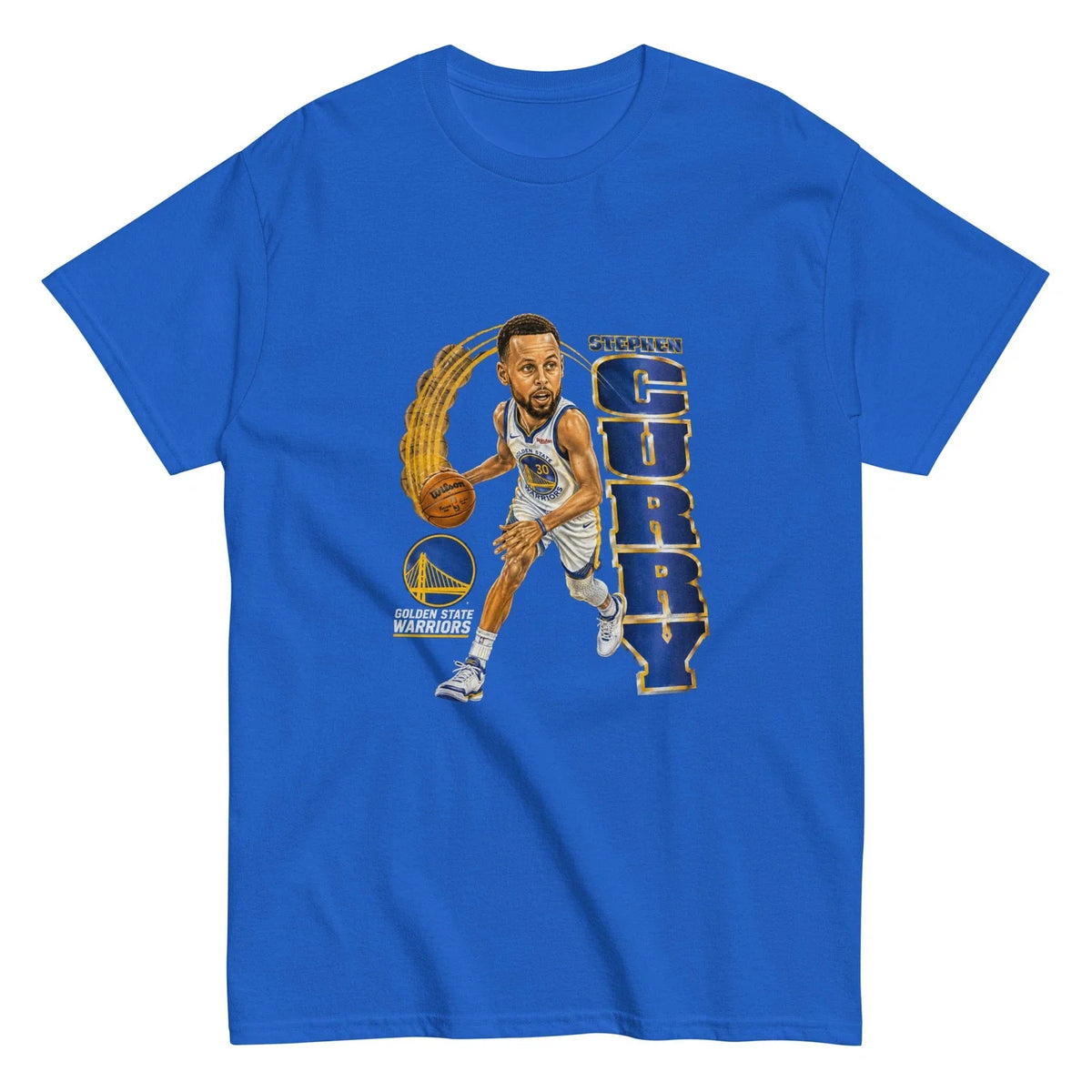 Stephen Curry Warriors Retro Graphic Tee Vintage NBA Basketball Shirt Unisex