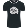 A Skull Made of Cats Mens Ringer FotL Unisex