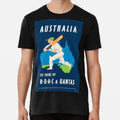 Vintage Australian Cricket Premium S to 5XL Made in the AU/USA Unisex