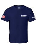 NW MEN'S PRINTED SECURITY STAFF USA FLAG POLICE FUNNY CUSTOM HALLOWEEN Unisex