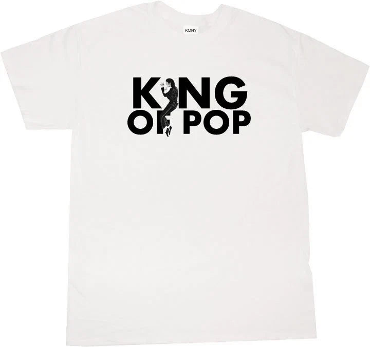 Kings Of NY kings of pop Michael Graphic Printed Jackson Black White NYC Unisex