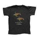 NEW - Retro National Geographic Seat Turtle 'go with the flow' reprint Unisex