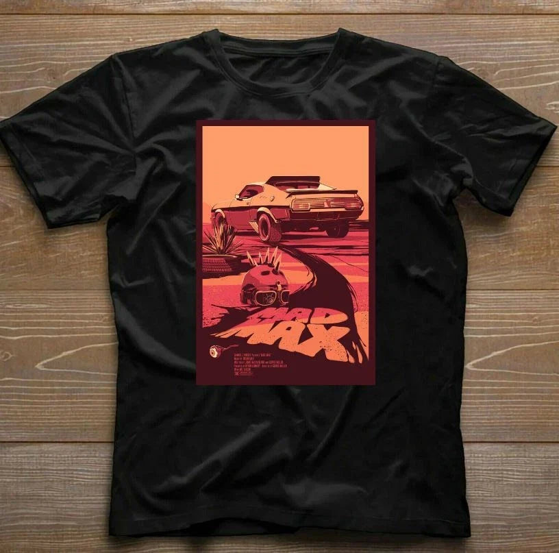 Mad Max Mfp Interceptor T Retro Movie V8 Car Pursuit Retro Movie 70S 80S TShirt Unisex
