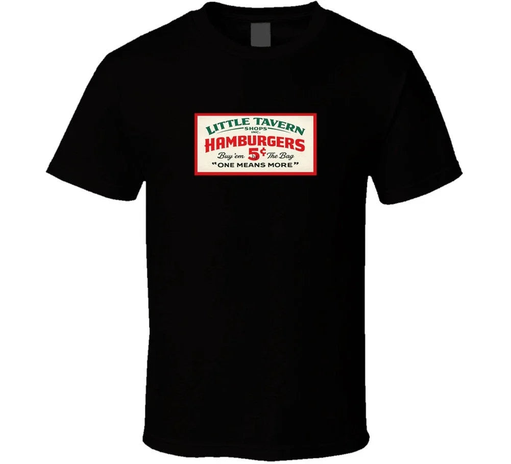 Little Tavern Shops Hamburgers Baltimore Nostalgia T Shirt Unisex