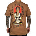 Men's Sullen Art Co King Cobra Snake Skulls Tattoo Biker Tee S-4XL Unisex