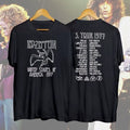 TG Led Zeppelin 1977 American Tour Black Mens Tee Unisex Size S-3XL Unisex