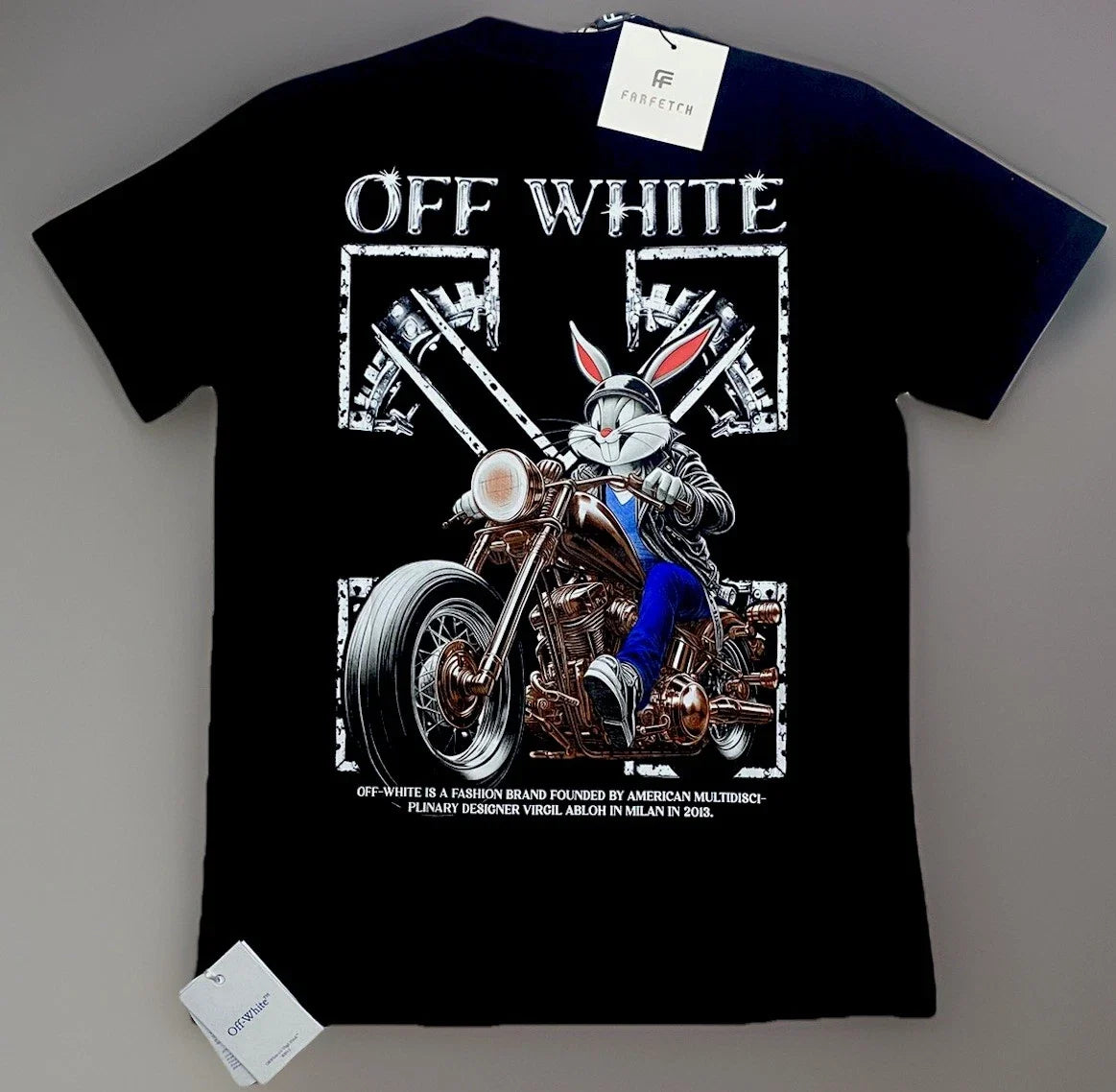 OFF WHITE Classic Beautiful Thick Quality,NWT (2XL) XXL Unisex