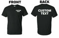 Custom , Personalized, Add Your Own Text, Advertise Your Business Unisex