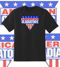 American Gladiators shirt Youth Med- Adult 6XL! Fast Ship! Unisex