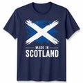 Made In Scotland Unisex T Shirt Scottish Flag Football Rugby Fan Patriot Top New Unisex