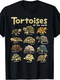 Tortoise Animals of the World Cute Reptile Turtle Lover .jpgSame Style fo Unisex