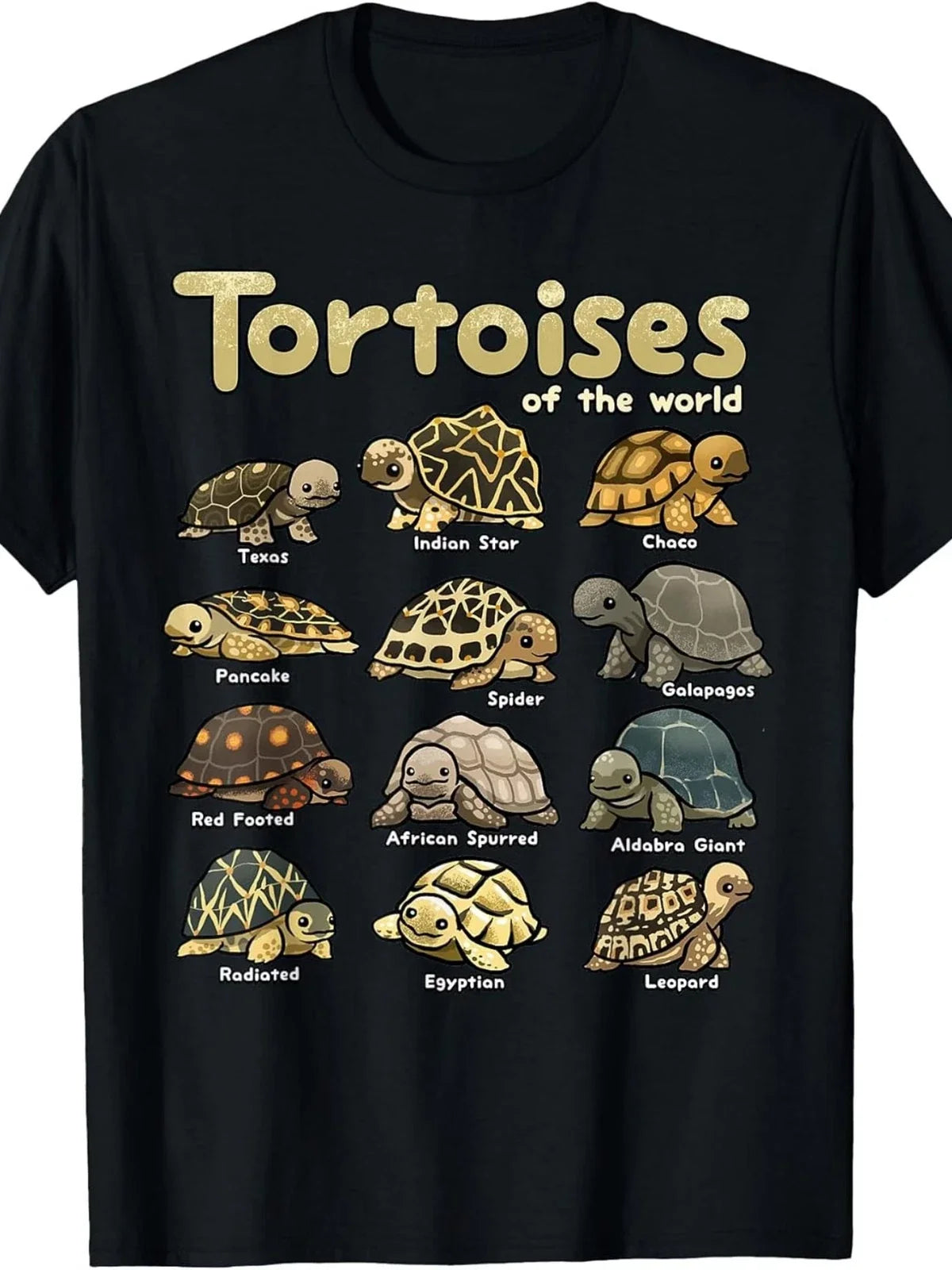 Tortoise Animals of the World Cute Reptile Turtle Lover .jpgSame Style fo Unisex
