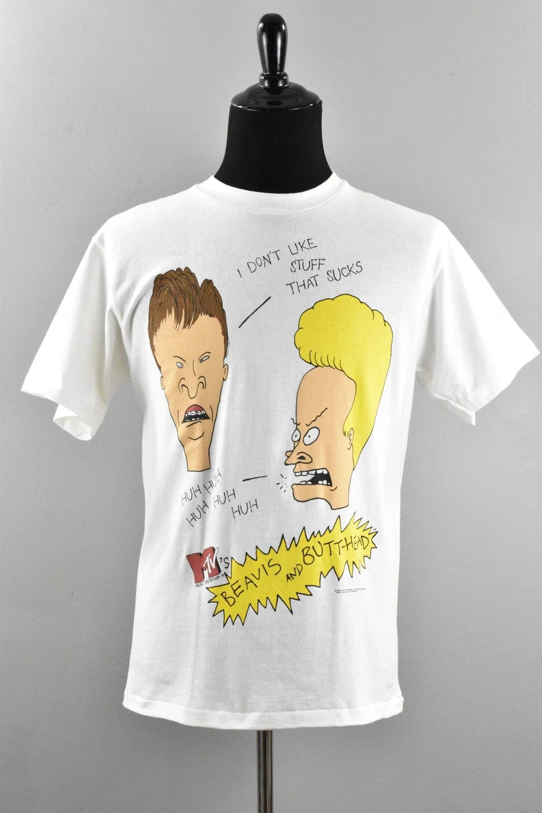 1993 Vintage Beavis and Butthead Stanley Tultex Tee Size Medium Unisex