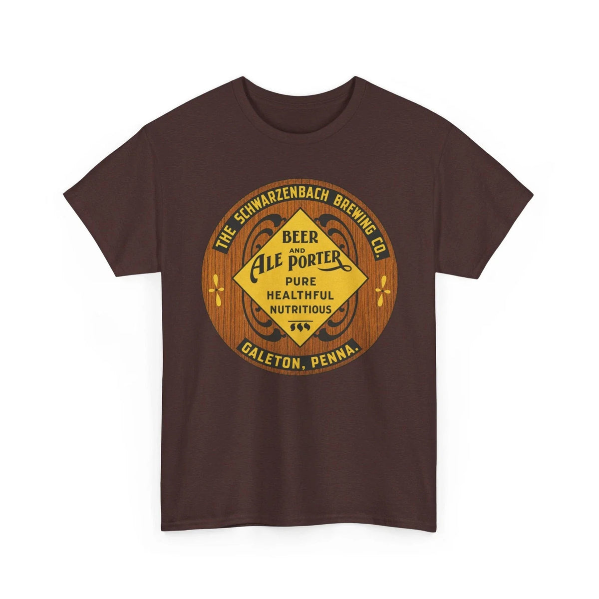 Schwarzenbach Brewing Co. Galeton PA Pre-Pro Ale & Beer Retro Breweriana Unisex