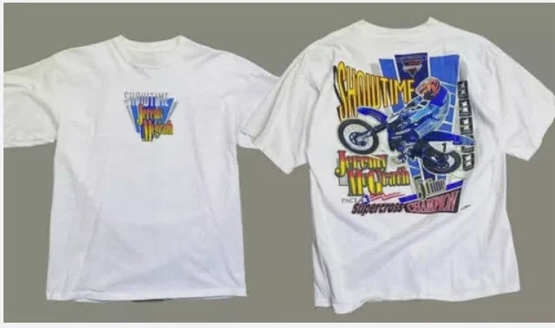 Vintage Style NOS Vintage 1999 Jeremy McGrath 5-Time Supercross Champion Unisex