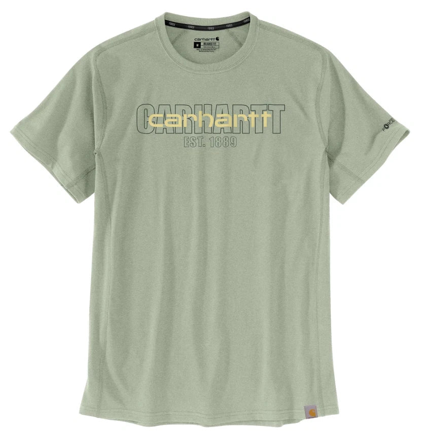 CARHARTT FORCE SHORT SLEEVE GRAPHIC TEE-5 COLOR OPTS!! Unisex