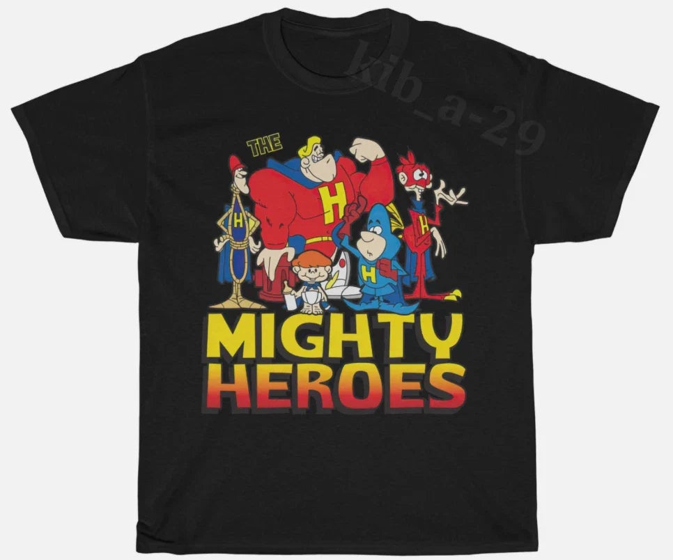 The Mighty Heroes 90s Vintage TV Nostalgia Retro S-5XL Men Women Unisex Unisex