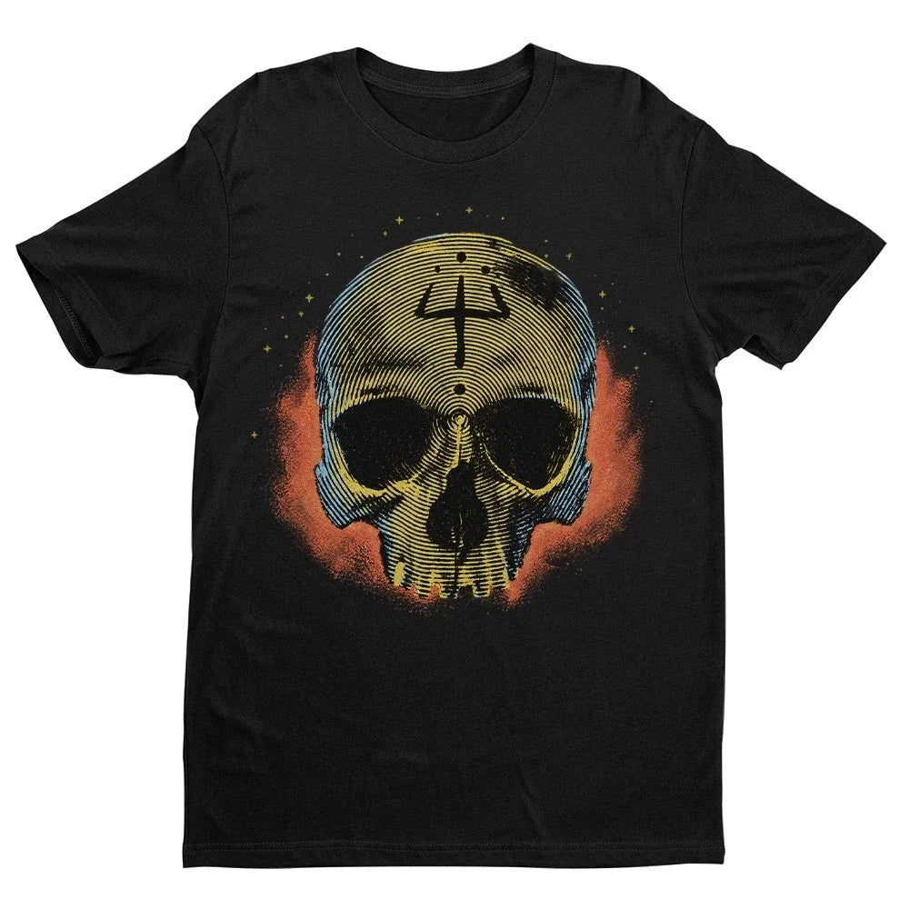 Retro Dark Skull Unisex | Gothic Skull Shirt Gifts for Men Unisex