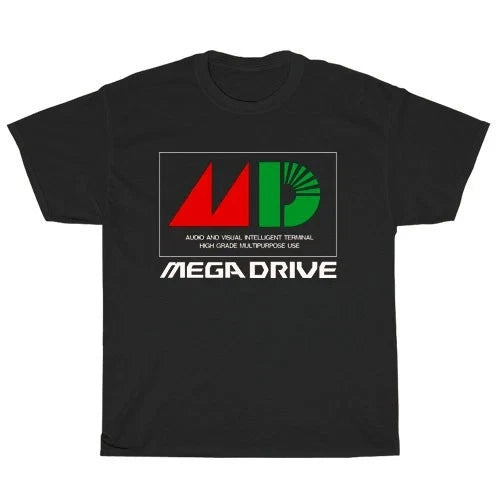 Mega Drive Retro Logo American Men's Funny Size S to 5XL Unisex