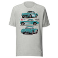 1957 vette C1 Cascade Green Antique American Classic Car Art Unisex