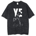 Kanye West Late Registration 2005 Tour Vintage Wash Cotton Hip Hop Tee Shirt Unisex