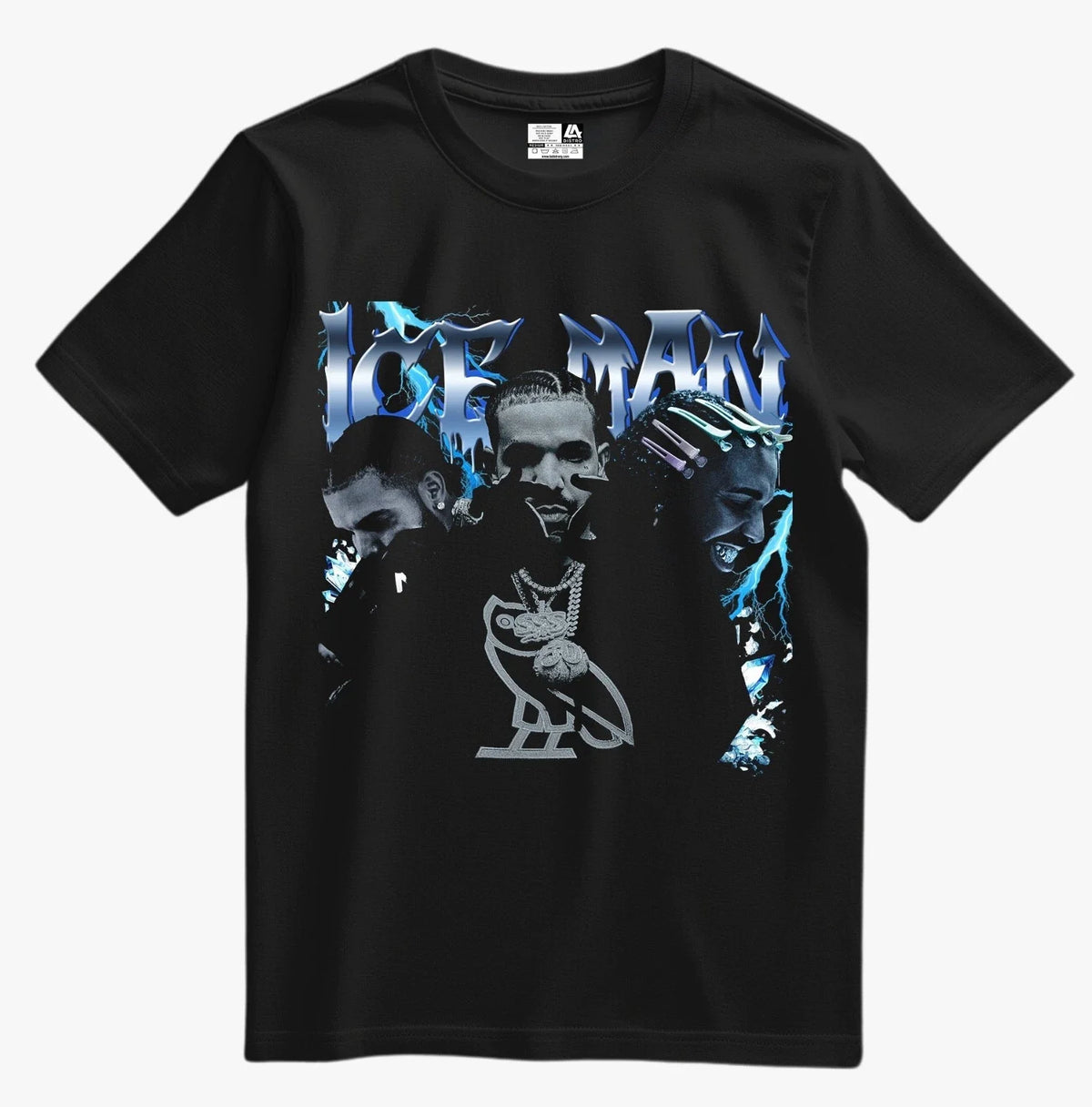 Custom Drake Graphic “ICEMAN” (ALL SIZES: S-2XL) Unisex