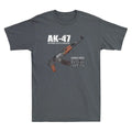 AK-47 Assault Rifle Russian AK Kalashnikov Cutaway Diagram Vintage Men's Unisex