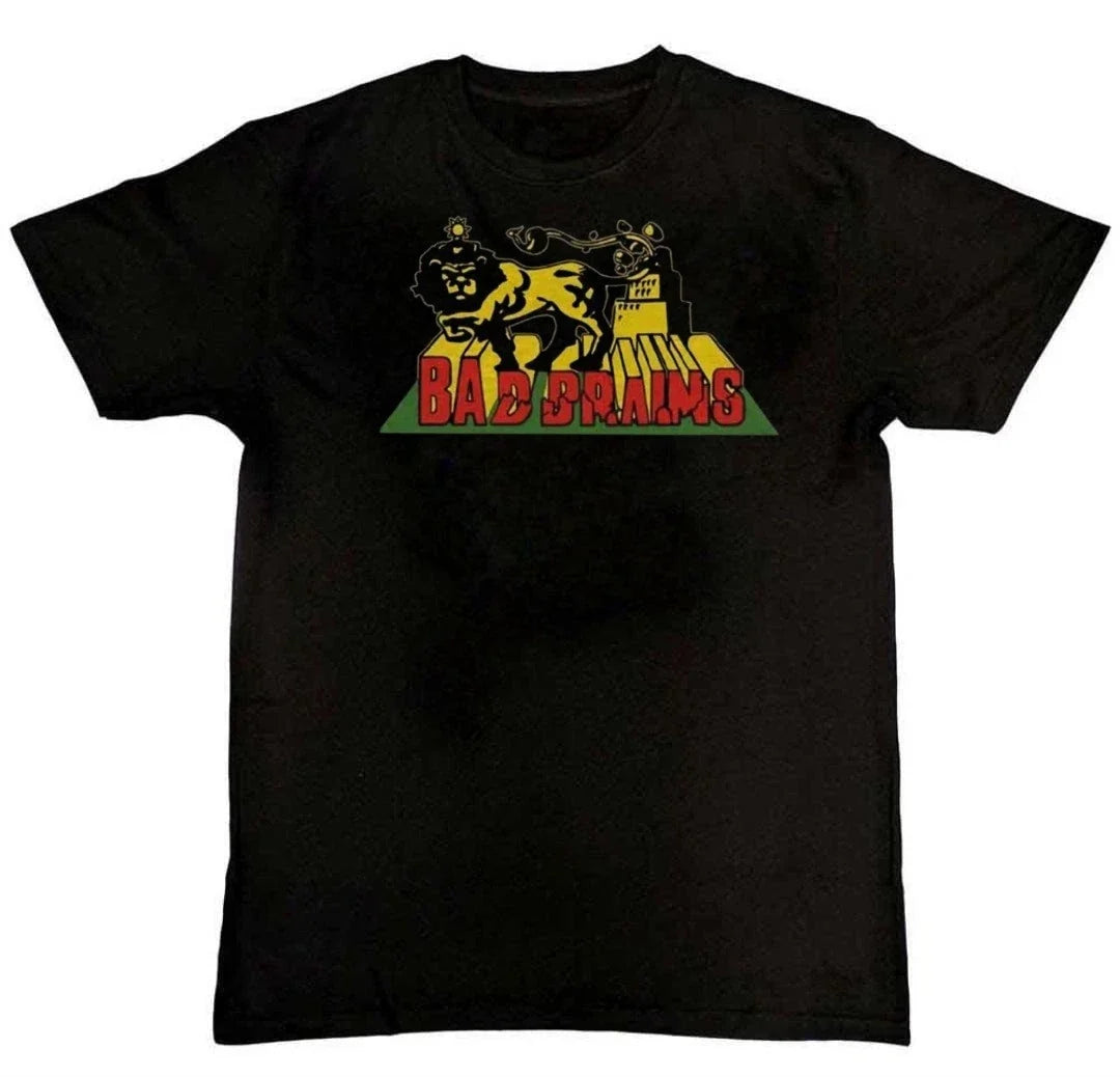 Bad Brains Lion Crush Band Logo Graphic Print Unisex S M L XL 2 3 4 XL Unisex