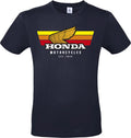 Vintage Honda Style T Shirt Motorcycle Biker Gift Idea Italy Unisex