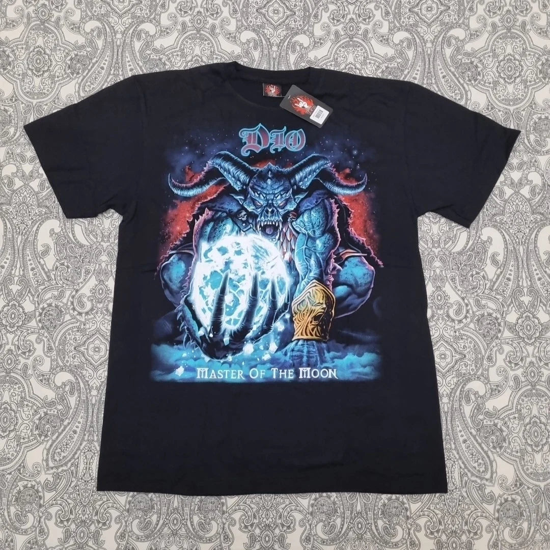 Dio Master Of The Moon T Shirt Size Large Graphic Print New Concert Tour 2004 Unisex