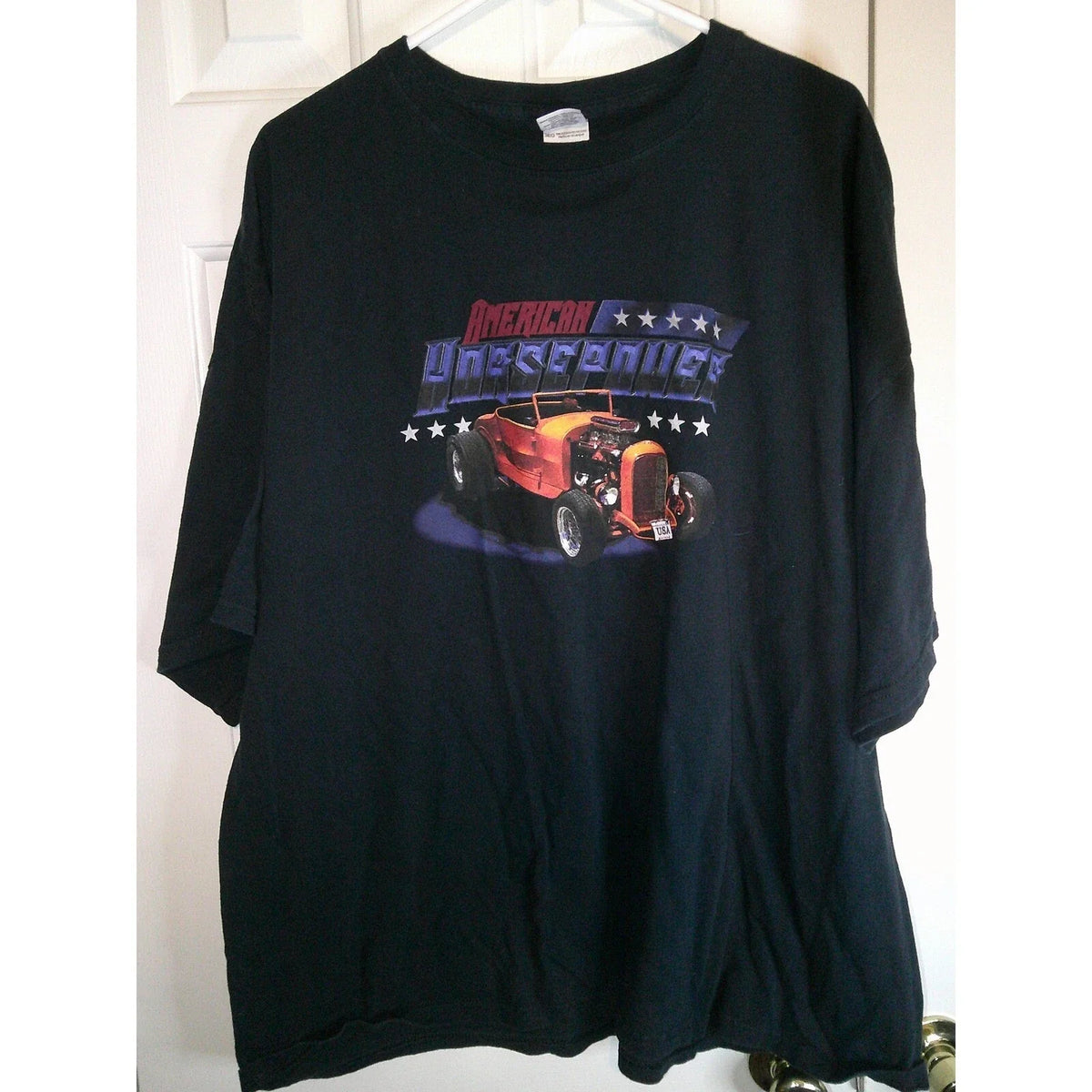 Gildan American Underdog Hot Rod Car Graphic 3XL Unisex