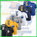 NEW - Zach #6 Benson Buff@lo S@bres 2026 Player Name & Number Shirt Fan Look Unisex