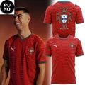 Portugal 2026 World Cup Home Red Shirt Gift For Fan Men Tee All Size S-5XL Unisex