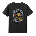 Welder Shirt Look Away Mortal I'm Working Funny Welding Vintage Men's Unisex