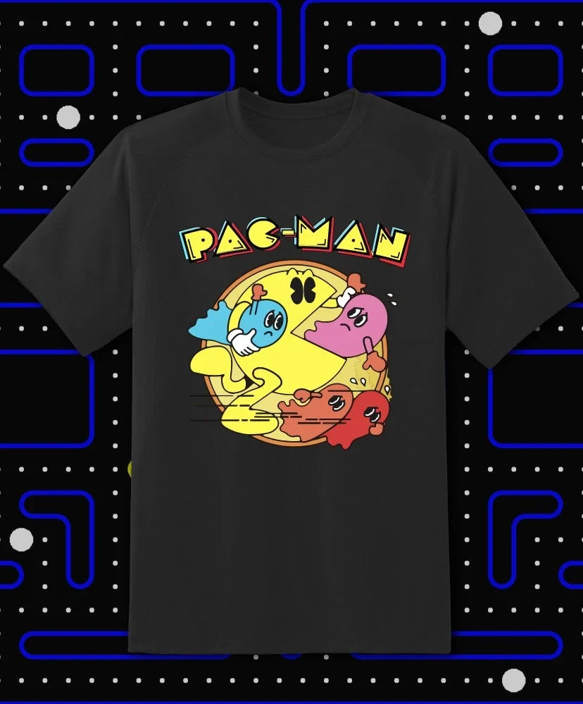 Pac Man Retro 80's Shirt Adult & Youth sizes! Fast Ship! Unisex