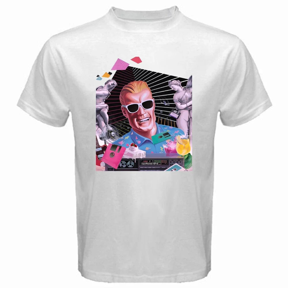 Max Headroom Retro Men's White Size S to 5XL Unisex