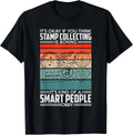 Retro Stamp Collecting Design For Postal Stamp Collector Gift Unisex Unisex